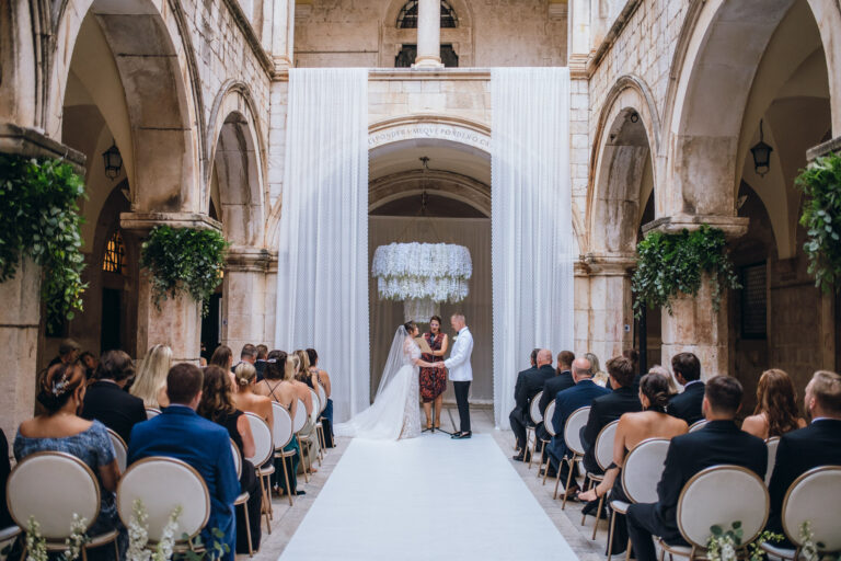 Dubrovnik wedding Sponza palace 25