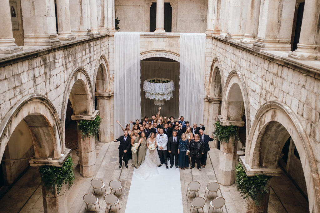 Dubrovnik wedding Sponza palace 55