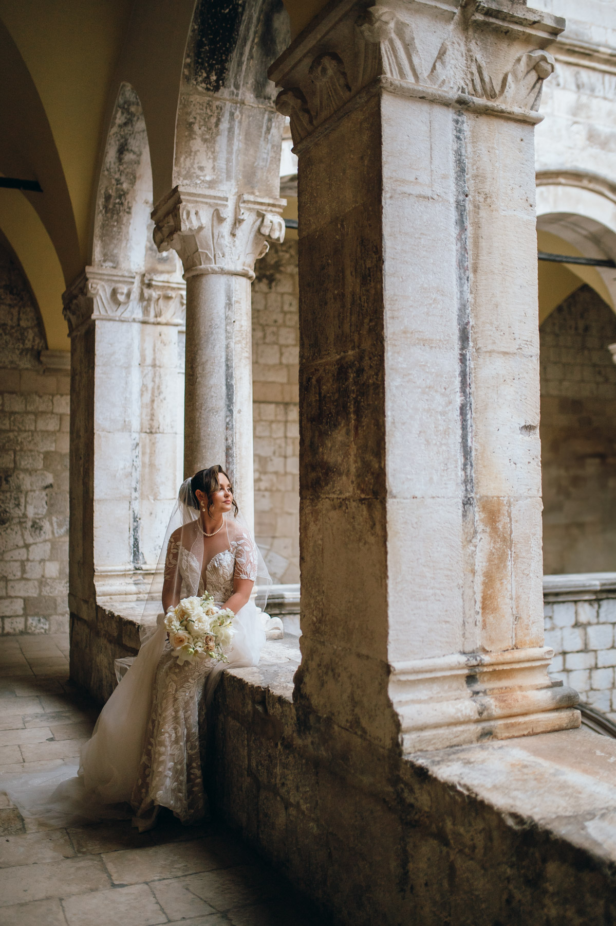 Dubrovnik wedding Sponza palace 65